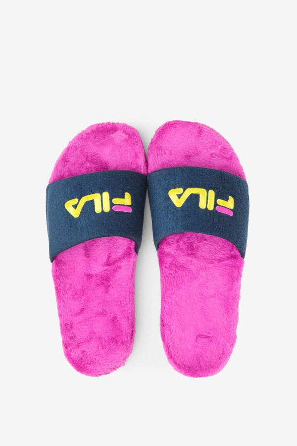 Fila Terry Drifter Slide Ocean/Purple/Yellow