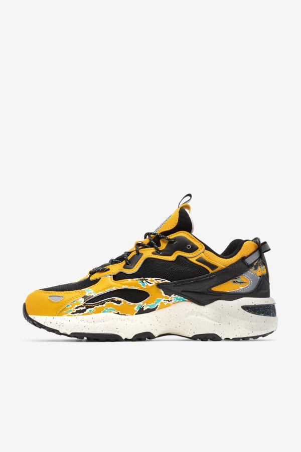 Men\'s Ray Tracer Apex Fila Black/Golden Rod/White