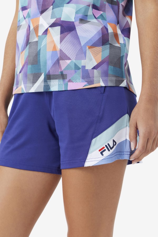 Blue/Ether/White Oeakleigh Shorts Fila