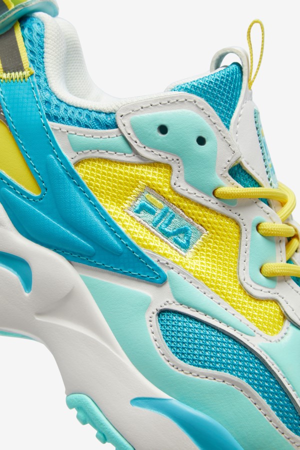 Little Kids\' Ray Tracer Apex Celandine/Blue/Blue Fila