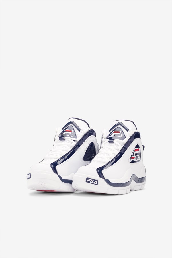 Fila Little Kids\' Grant Hill 2 White/Navy/Red