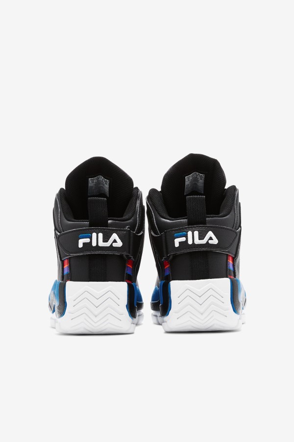 Big Kids\' Grant Hill 2 History Fila Black/White/Imperial Blue