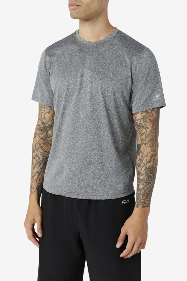 Fila Pickleball Scallop Hem Crew Heather