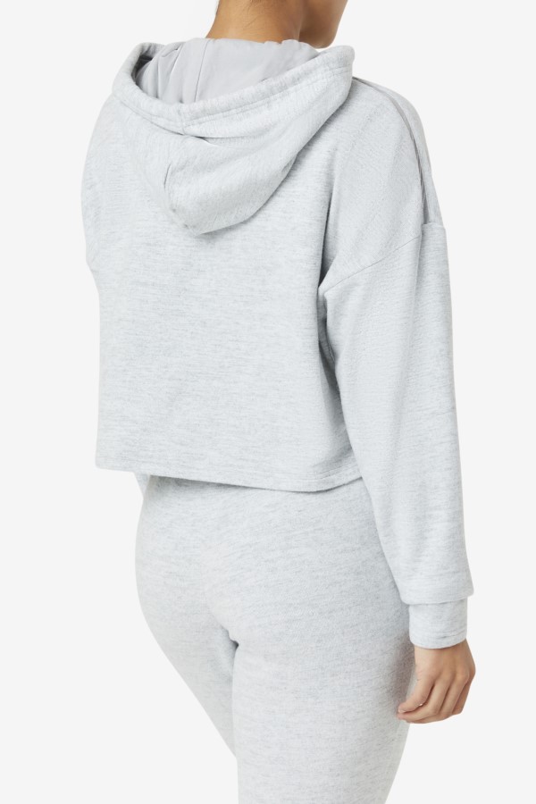 Hirisheather Fi-Lux Cropped Hoodie Fila