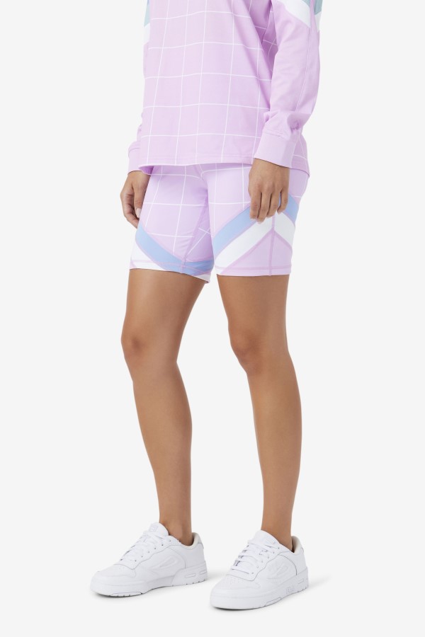 Fila Orchid/Blue/White Yareli Bike Short