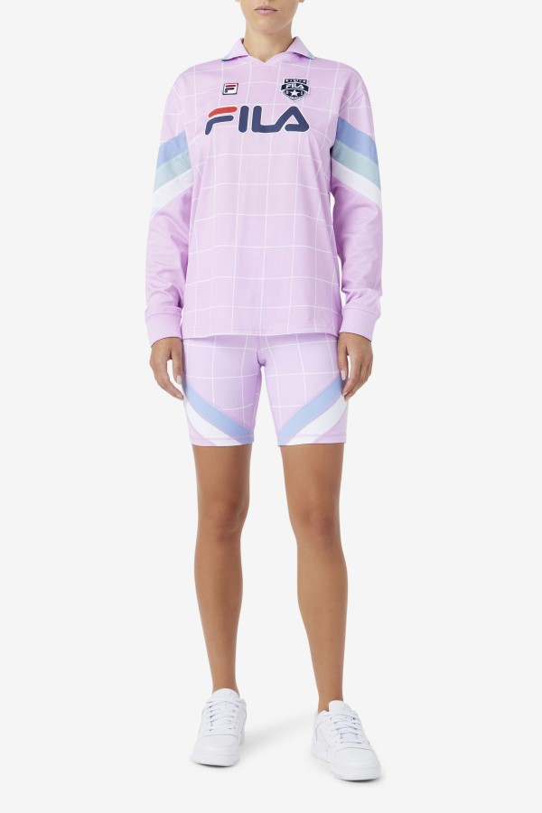 Fila Orchid/Blue/White Yareli Bike Short