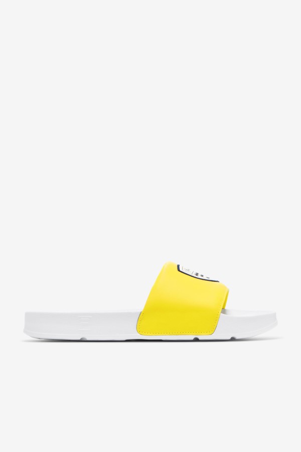 White/Yellow/Navy Fila Men\'s Drifter CC