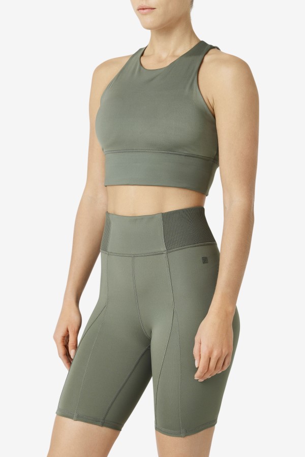 Thyme Uplift High Neck Sports Bra Fila
