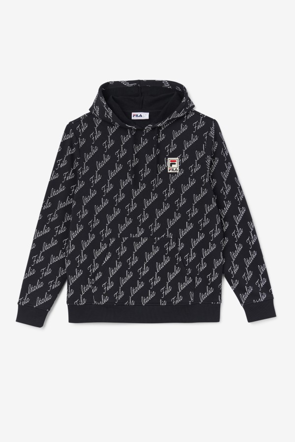 Black/Gardenia Nim Hoodie Fila