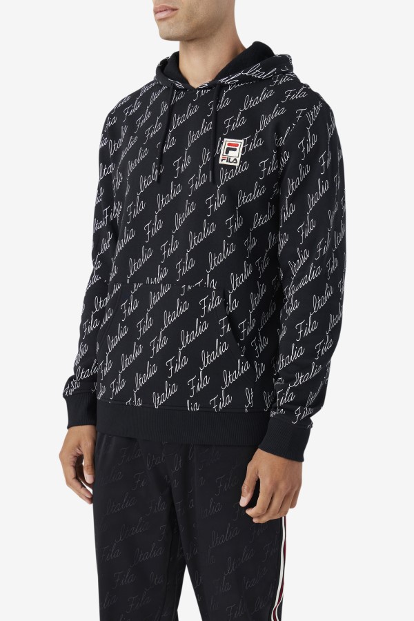 Black/Gardenia Nim Hoodie Fila