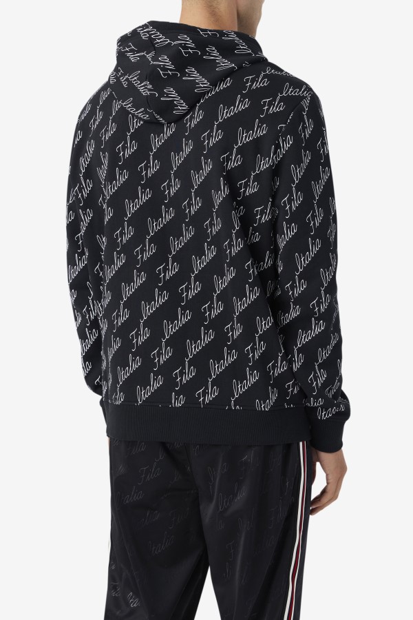 Black/Gardenia Nim Hoodie Fila