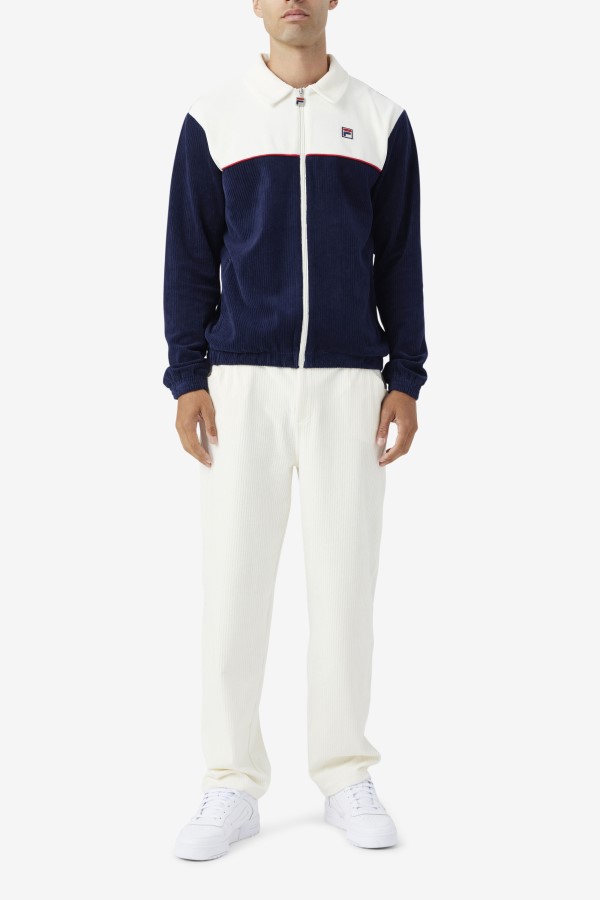 Egret Pryor Velour Pant Fila
