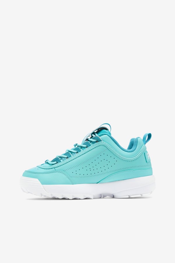 Blue/Turquoise Tonic/White Women\'s Disruptor 2 Premium Fila