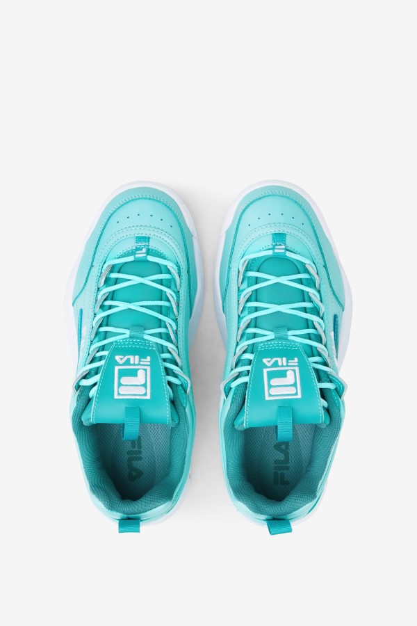 Blue/Turquoise Tonic/White Women\'s Disruptor 2 Premium Fila