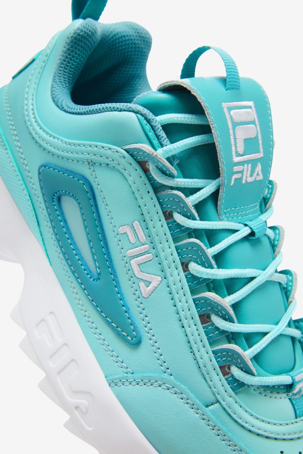 Blue/Turquoise Tonic/White Women\'s Disruptor 2 Premium Fila