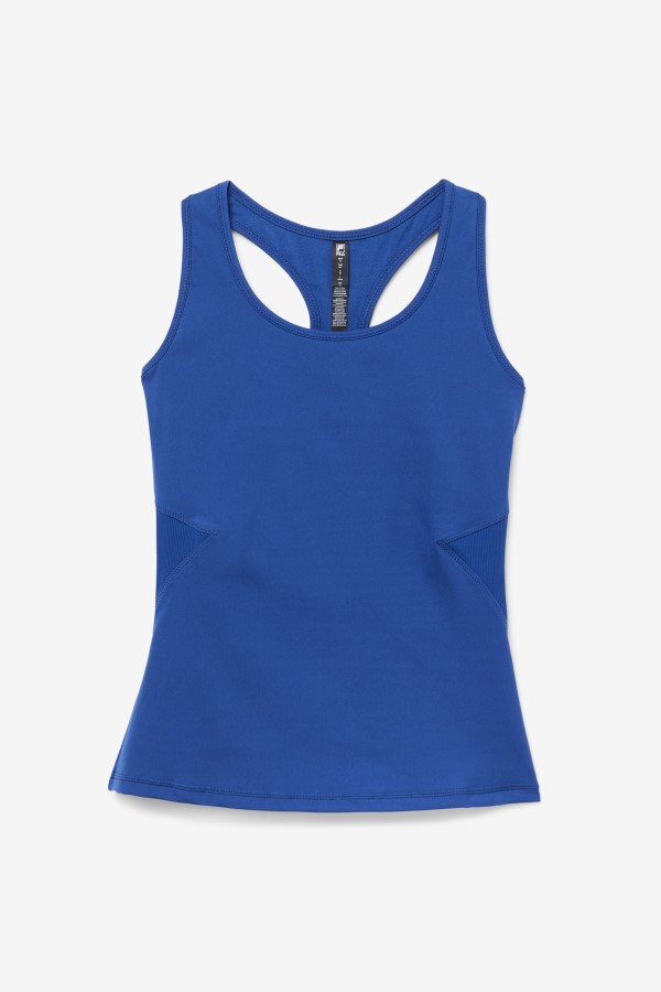 Uplift Open Racerback Tank Top Fila Navy Peony/Black