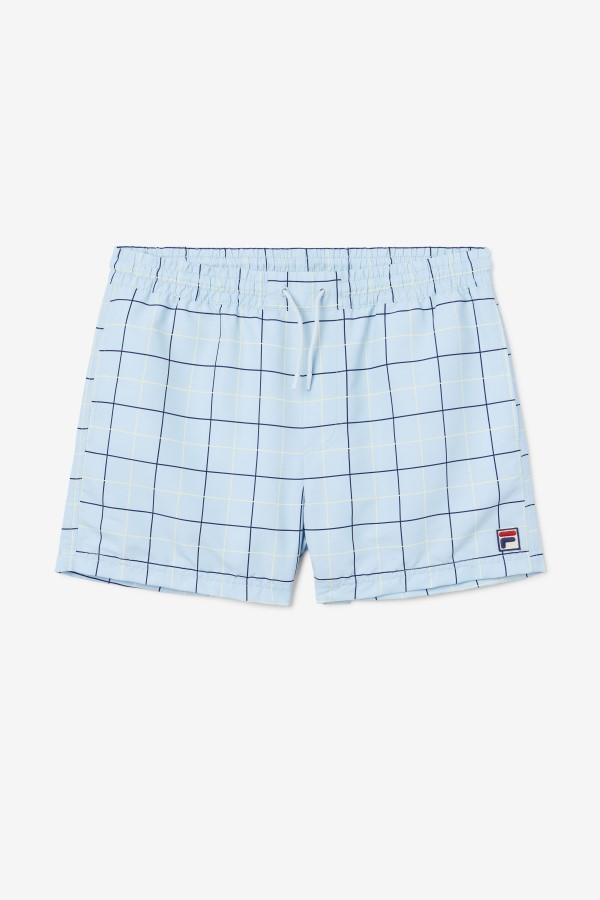 Fila Blue/Navy/Tender Yellow Linecall Swim Short