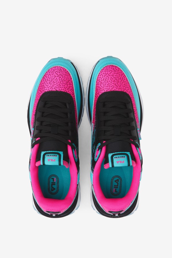 Fila Black/Pink Glo/White Women\'s Renno