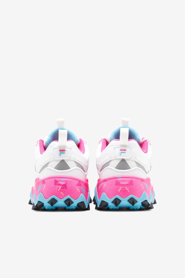 Women\'s Oakmont TR Fila White/Pink Glo/Bluefish