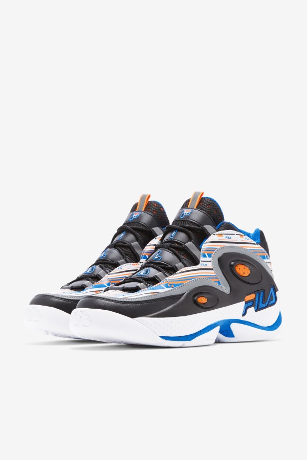 Fila White/Orange/Blue Men\'s Grant Hill 3