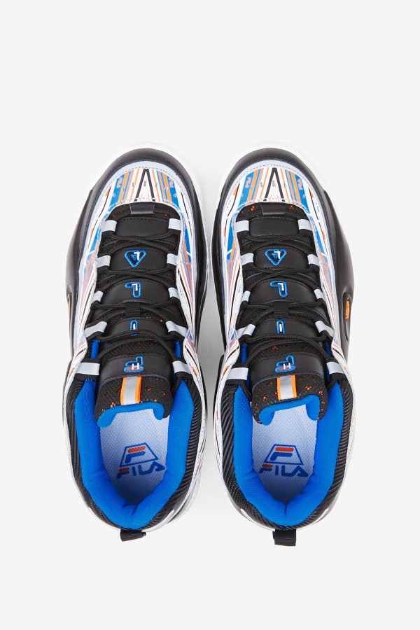 Fila White/Orange/Blue Men\'s Grant Hill 3