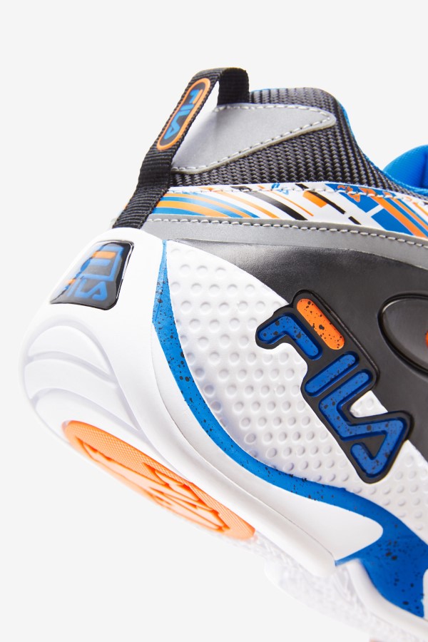 Fila White/Orange/Blue Men\'s Grant Hill 3