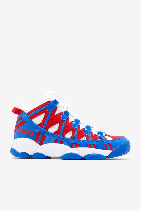 White/Red/Blue Fila Men's Stackhouse Spaghetti