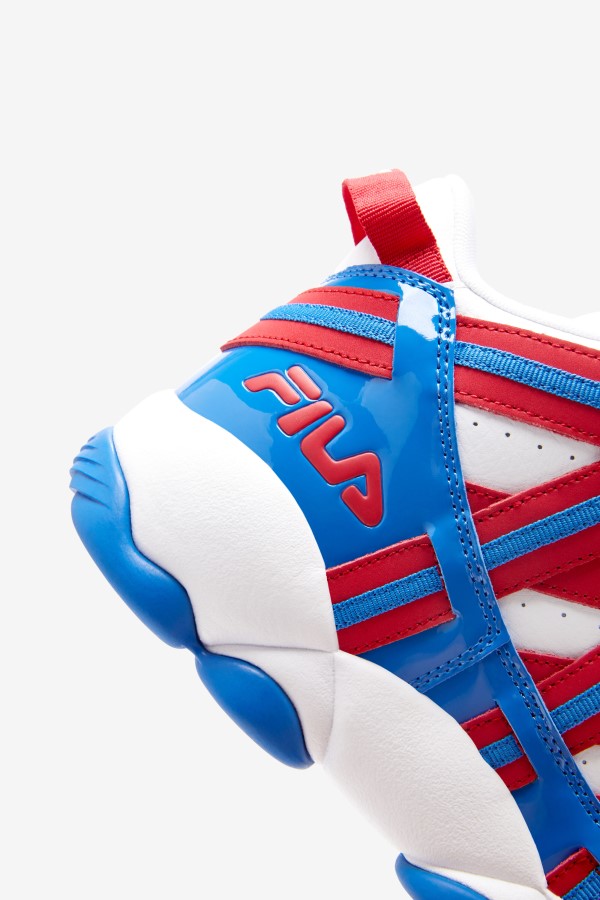 White/Red/Blue Fila Men\'s Stackhouse Spaghetti