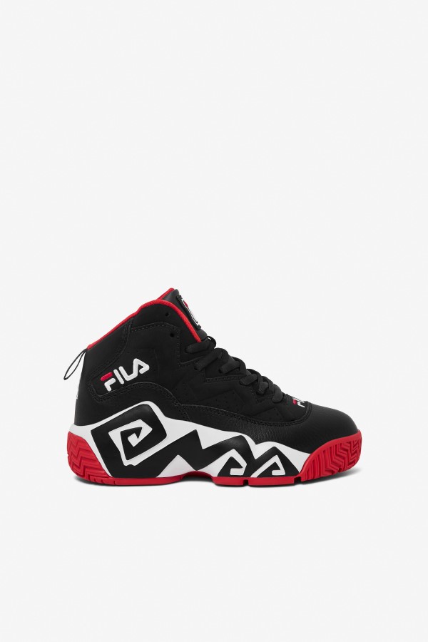 Big Kids' Mb Fila Black/White/Red