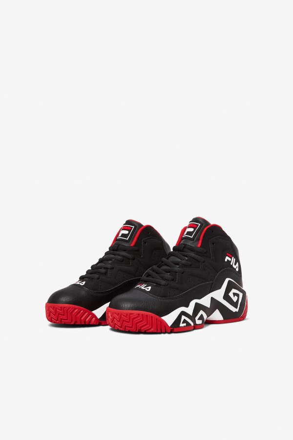 Big Kids\' Mb Fila Black/White/Red