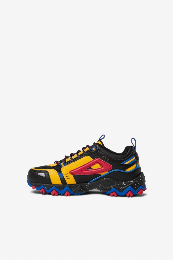 Fila Black/Gold/Red Big Kids\' Oakmont Tr
