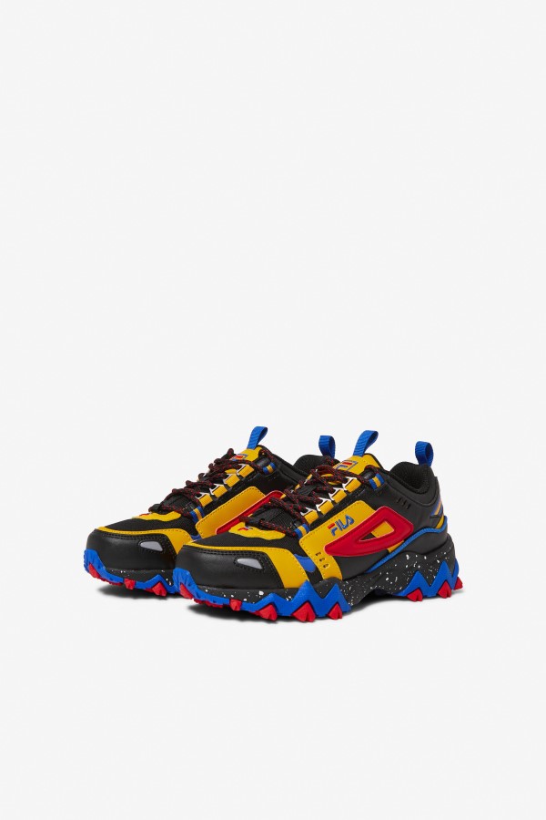 Fila Black/Gold/Red Big Kids\' Oakmont Tr
