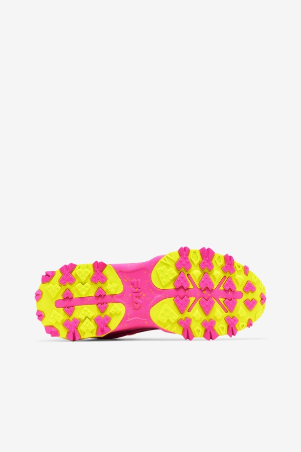 Women\'s Oakmont Tr Pink/Almond Blossom/Yellow Fila