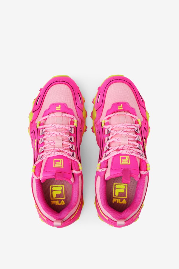 Women\'s Oakmont Tr Pink/Almond Blossom/Yellow Fila