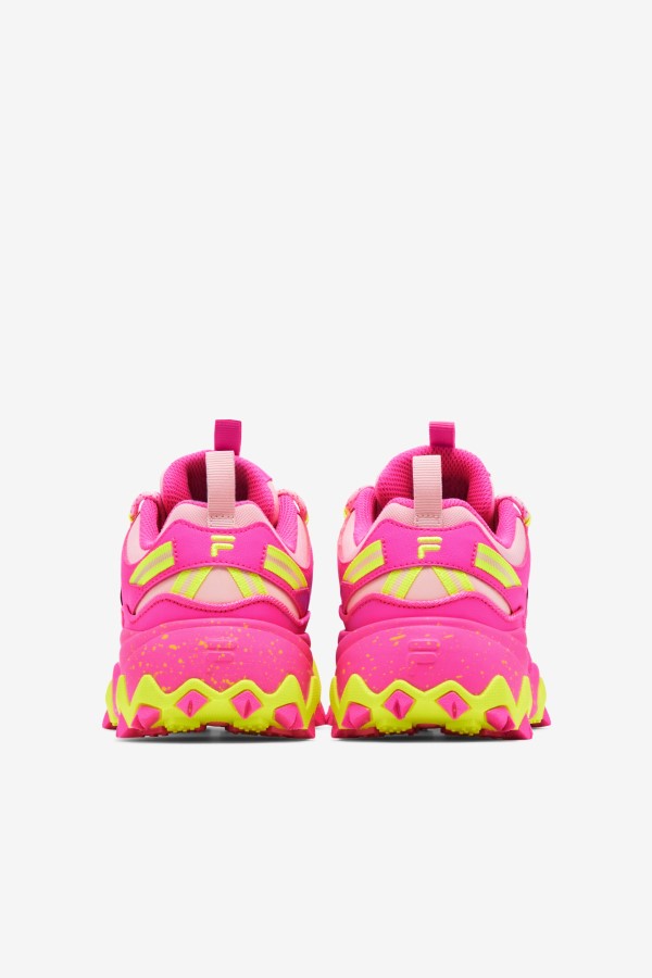 Women\'s Oakmont Tr Pink/Almond Blossom/Yellow Fila