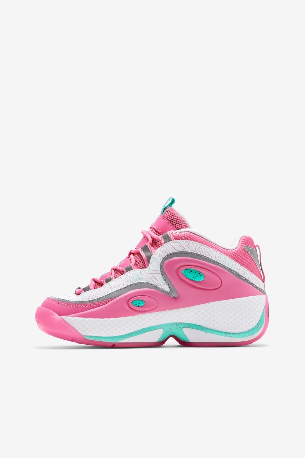 Fila White/Pink/Cockatoo Women\'s Grant Hill 3