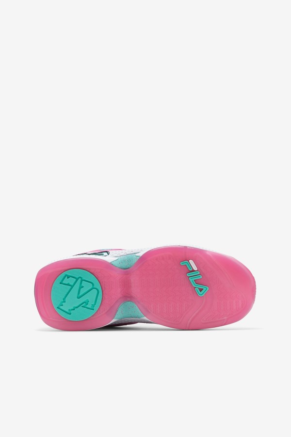Fila White/Pink/Cockatoo Women\'s Grant Hill 3