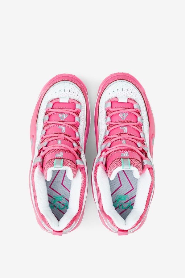 Fila White/Pink/Cockatoo Women\'s Grant Hill 3