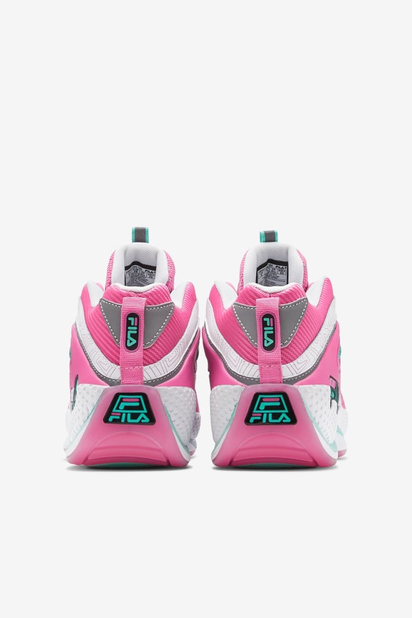 Fila White/Pink/Cockatoo Women\'s Grant Hill 3