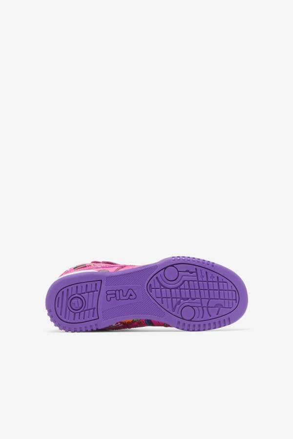 Sugar Plum/Purple/Lemon Fila Big Kids\' F-14