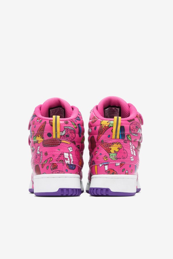 Sugar Plum/Purple/Lemon Fila Big Kids\' F-14