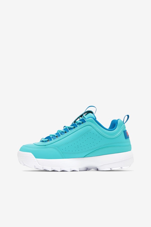 Big Kids\' Disruptor 2 Premium Blue/Atomic Blue/Tea Rose Fila