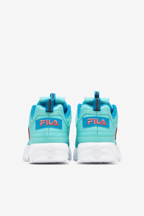 Big Kids\' Disruptor 2 Premium Blue/Atomic Blue/Tea Rose Fila