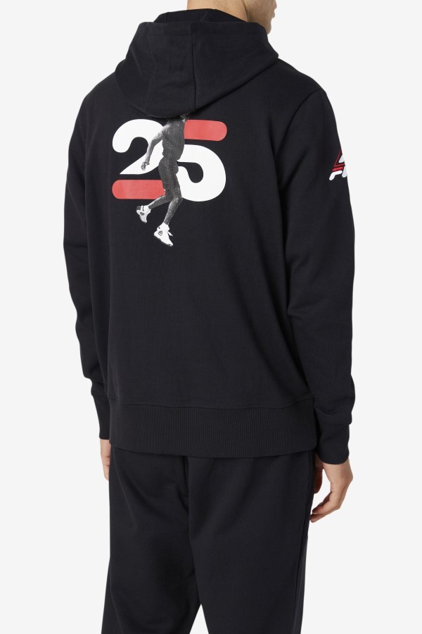Grant Hill Lazarus Hoodie Black Fila