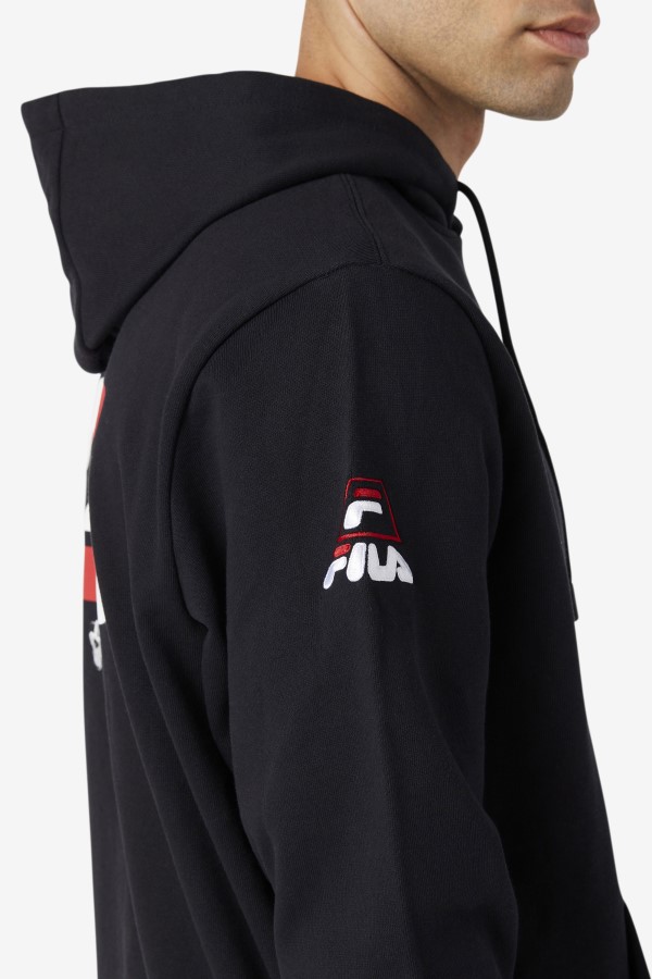 Grant Hill Lazarus Hoodie Black Fila