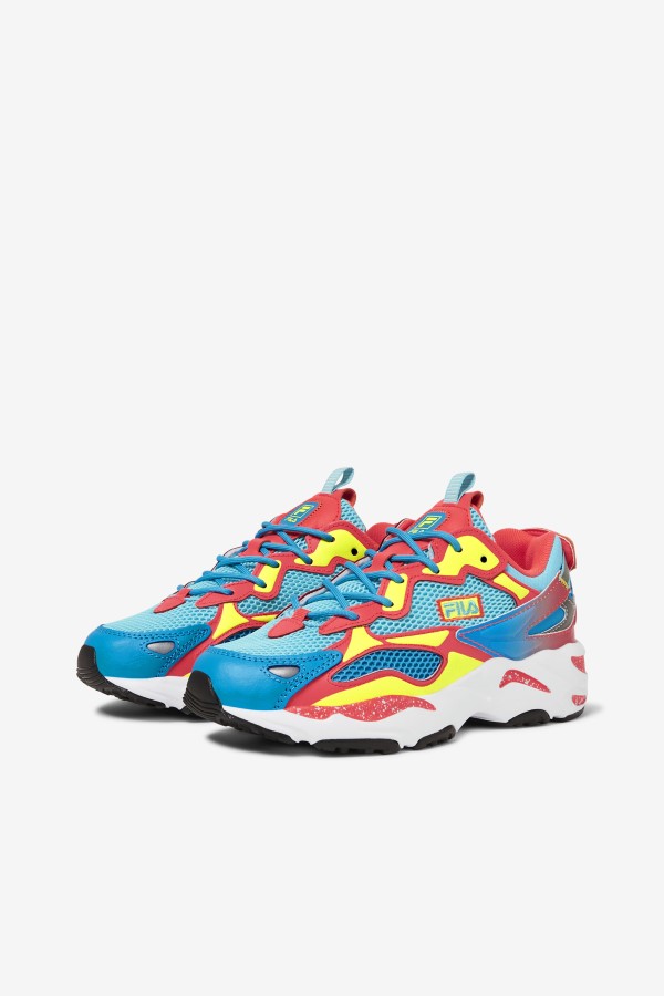 Women\'s Ray Tracer Apex Fila Bluefish/Yellow/Fiery Coral