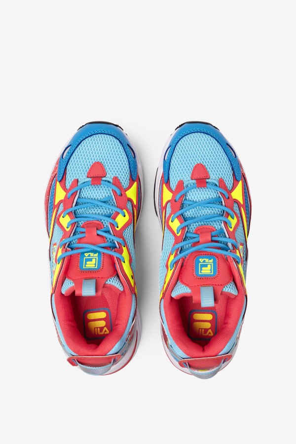 Women\'s Ray Tracer Apex Fila Bluefish/Yellow/Fiery Coral