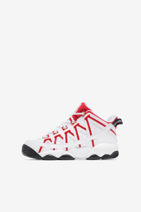 White/Red/Black Fila Little Kids\' Stackhouse
