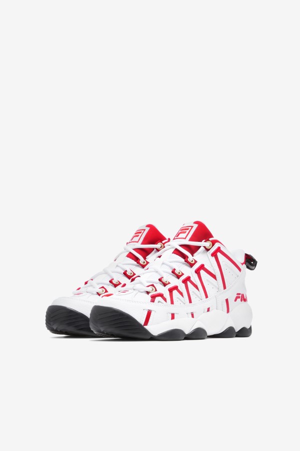White/Red/Black Fila Little Kids\' Stackhouse
