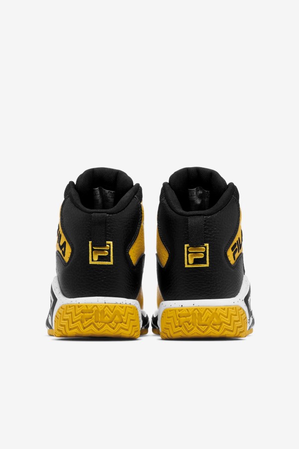Lemon/Black/White Little Kids\' Mb Fila